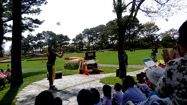 ステージが無い場所でも